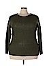 Shein 100% Acrylic Green Pullover Sweater Size 3X - photo 1