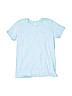 American Apparel 100% Combed Cotton Blue Short Sleeve T-Shirt Size 10 - photo 1