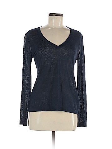 120% Lino Long Sleeve Top (view 1)