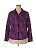Jcpenney 100% Cotton Pink Long Sleeve Button-Down Shirt Size 2X - photo 1