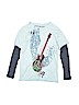 Because We Were Bored 100% Cotton Blue Long Sleeve T-Shirt Size S (youth) - photo 1