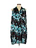 Derek Lam for DesigNation 100% Polyester Blue Casual Dress Size L - photo 1