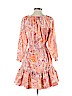 Cynthia Rowley TJX 100% Polyester Orange Casual Dress Size 4 - photo 2