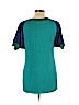 Ebene by Patrick Assuline Blue Short Sleeve Top Size Lg (3) - photo 2