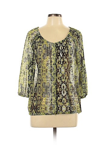 INC International Concepts 3/4 Sleeve Blouse (view 1)