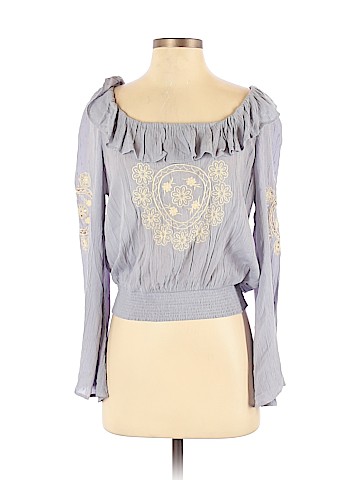 American Eagle Outfitters Long Sleeve Blouse (view 1)