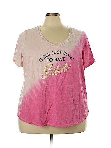 Lane Bryant Short Sleeve T-Shirt (view 1)