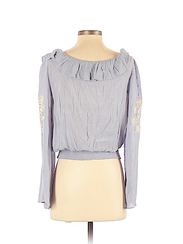 American Eagle Outfitters Long Sleeve Blouse (view 2)