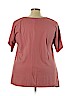 Lane Bryant 100% Cotton Pink Short Sleeve T-Shirt Size 28 - 26 Plus - photo 2
