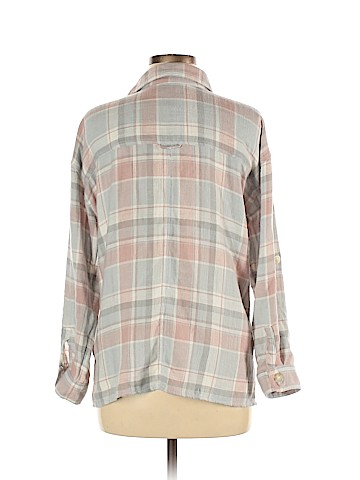 American Eagle Outfitters Long Sleeve Button-Down Shirt (view 2)