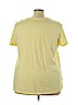 Lane Bryant 100% Cotton Yellow Short Sleeve T-Shirt Size 28 - 26 Plus - photo 2