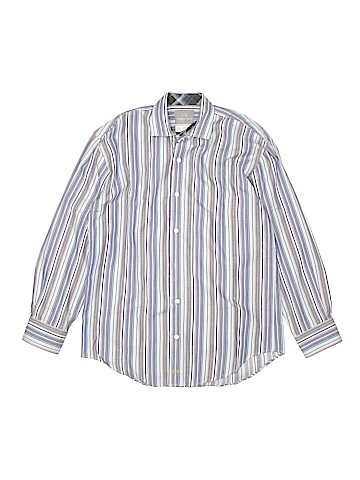 Thomas Dean Long Sleeve Button-Down Shirt (view 1)