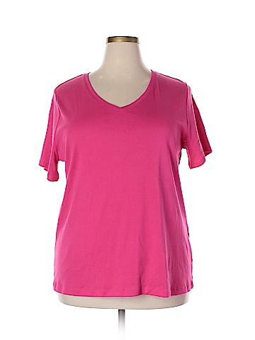 Croft & Barrow Plus Short Sleeve T-Shirt (view 1)