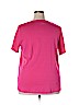 Croft & Barrow Plus 100% Cotton Pink Short Sleeve T-Shirt Size XXL - photo 2