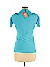Ebene by Patrick Assuline Blue Short Sleeve Top Size Lg (3) - photo 2