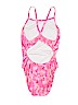 Speedo Pink One Piece Swimsuit Size 14 - photo 2