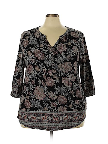 Lucky Brand 3/4 Sleeve Top (view 1)