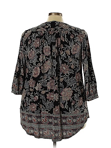 Lucky Brand 3/4 Sleeve Top (view 2)