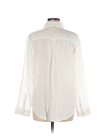 Aerie Long Sleeve Button-Down Shirt (view 2)