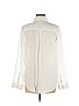 Aerie 100% Lyocell White Long Sleeve Button-Down Shirt Size M - photo 2