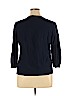 Ann Taylor LOFT 100% Cotton Blue Cardigan Size XL - photo 2