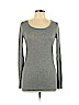 Mossimo Supply Co. Gray Long Sleeve Top Size L - photo 1