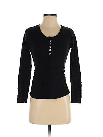 Poof! Long Sleeve Henley (view 1)