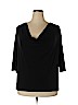 Lane Bryant Black Short Sleeve T-Shirt Size 18 - 20 Plus - photo 1