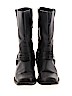 Faded Glory Black Boots Size 6 - photo 2