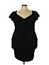 Lilian Black Casual Dress Size 3X - photo 1