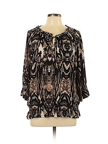 Worthington 3/4 Sleeve Top (view 1)