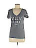 Victoria's Secret Pink Gray Short Sleeve T-Shirt Size M - photo 1