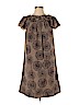 Mossimo 100% Polyester Brown Casual Dress Size XS - photo 1