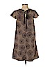 Mossimo 100% Polyester Brown Casual Dress Size XS - photo 2