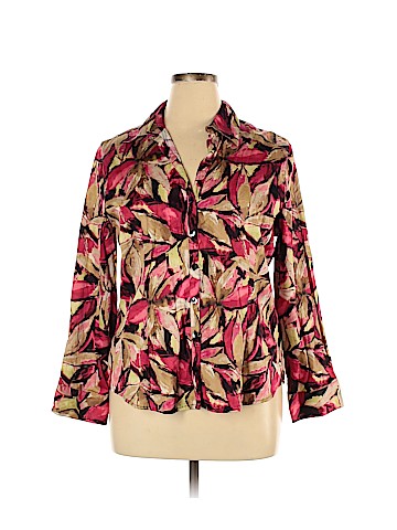 Additions by Chico's Long Sleeve Button-Down Shirt (view 1)