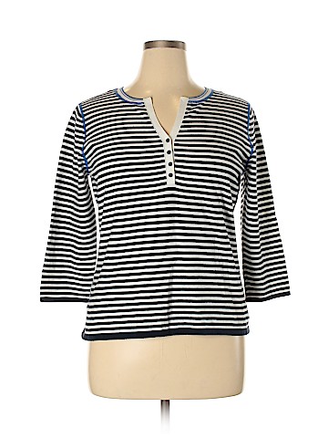 Talbots 3/4 Sleeve Henley (view 1)