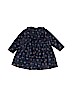 Nordstrom Baby 100% Cotton Floral Blue Dress Size 18 - photo 2
