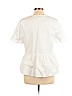Madewell 100% Cotton White Short Sleeve Button-Down Shirt Size L - photo 2