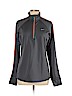 Nike 100% Polyester Gray Track Jacket Size L - photo 1