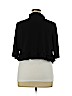 Glamour 100% Polyester Black Cardigan Size 1X - photo 2