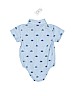 The Children's Place 100% Cotton Blue Short Sleeve Onesie Size 0-3 mo - photo 2