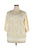 Forever 21 Ivory 3/4 Sleeve Blouse Size 3X - photo 1