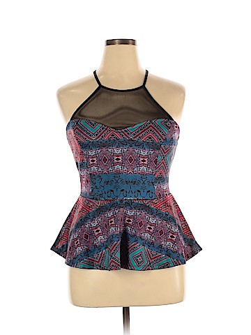 Charlotte Russe Sleeveless Blouse (view 1)