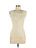 Elie Tahari Ivory Short Sleeve Top Size M - photo 1