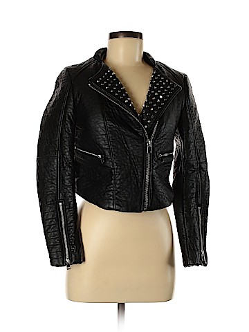 H&M Faux Leather Jacket (view 1)