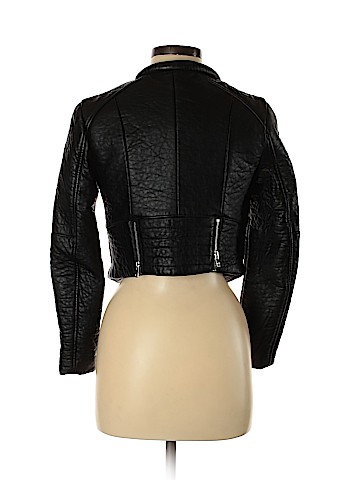 H&M Faux Leather Jacket (view 2)