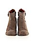 Lucky Brand 100% Leather Tan Ankle Boots Size 6 1/2 - photo 2