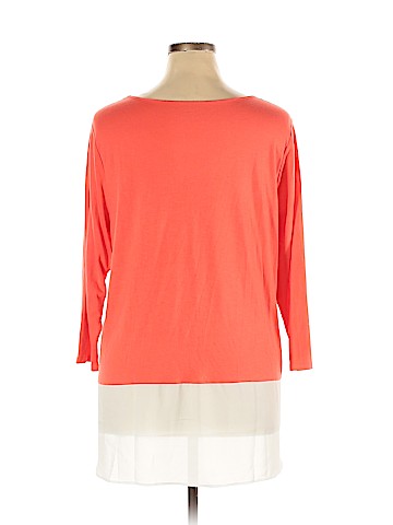 a.n.a. A New Approach 3/4 Sleeve Top (view 2)