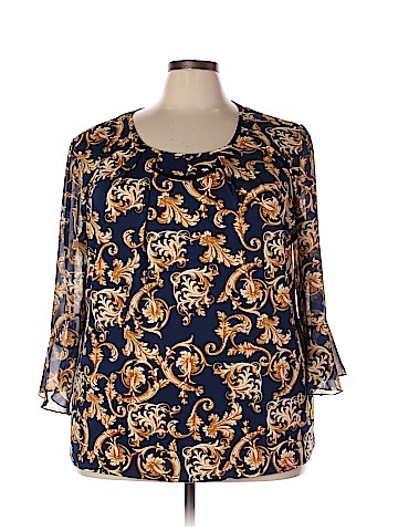 Assorted Brands 3/4 Sleeve Blouse (view 1)