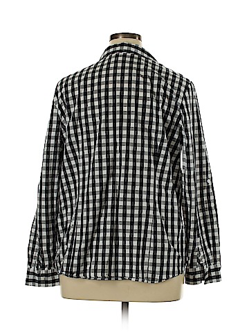 Jaclyn Smith Long Sleeve Button-Down Shirt (view 2)